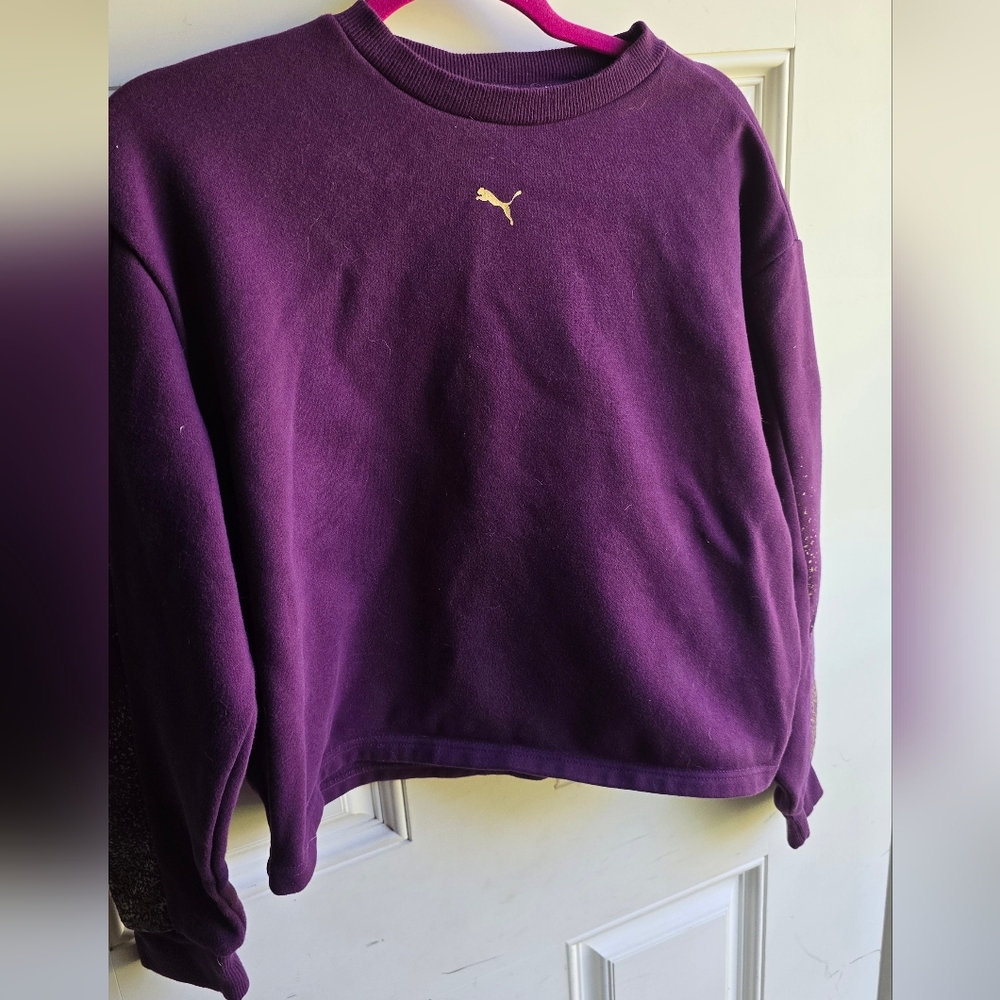 Puma Women's Purple Sweater